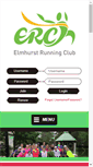 Mobile Screenshot of elmhurstrunningclub.com